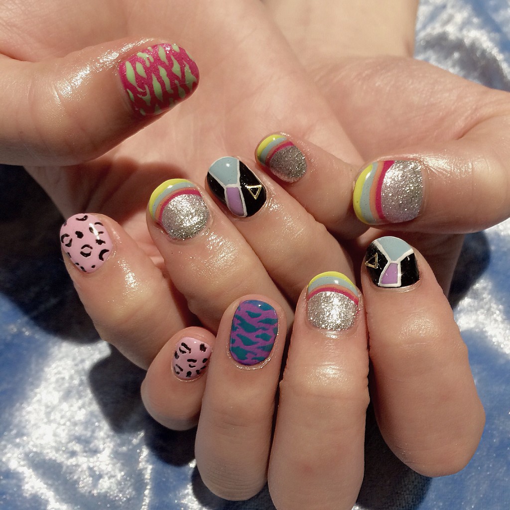 New nailは「MARC JACOBS」のコレクションにインスピレーションを受けて♡#nail #marcjacobs