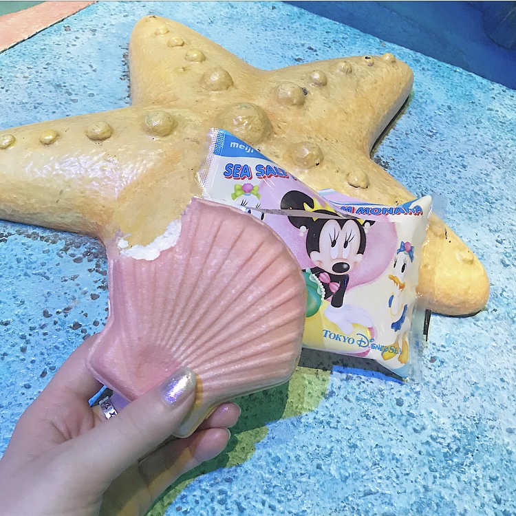 ディズニーシー限定インスタ映えアイス♡