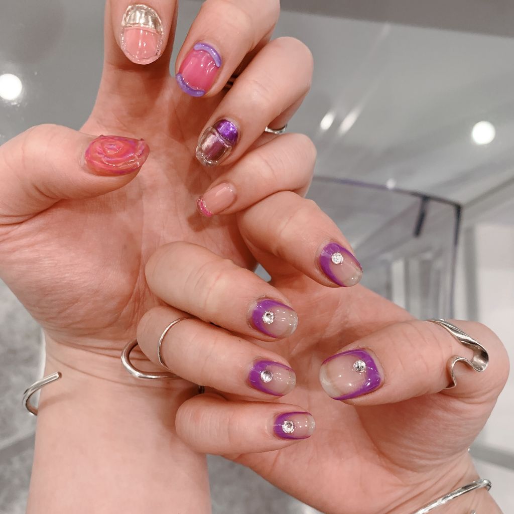 New nail♡久しぶりにジェルネイルをしたよ♡