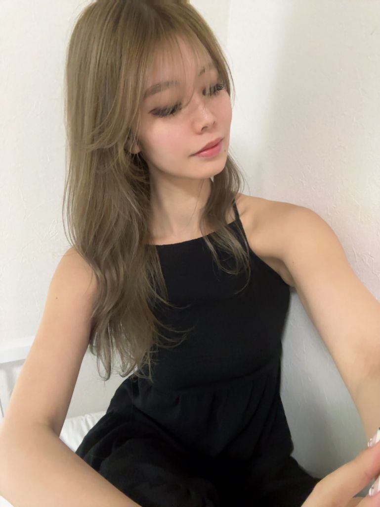new hair♡秋にやりたいまろやかなグレージュ