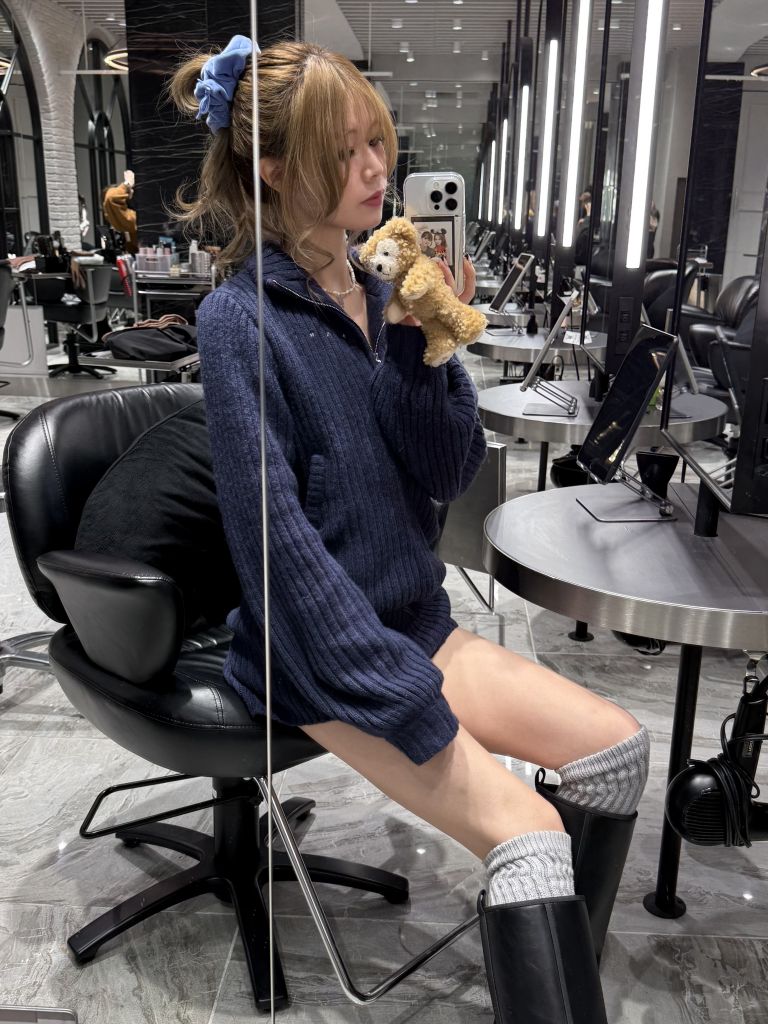 迷った日の答えは、ニットセットアップ