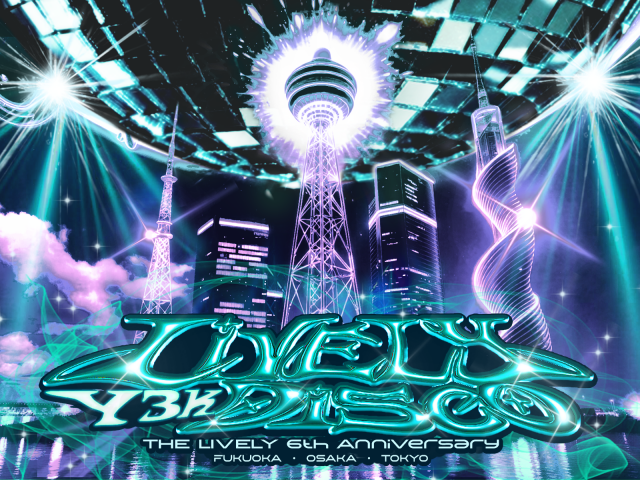 THE LIVELY周年イベントのキービジュアル担当しました★