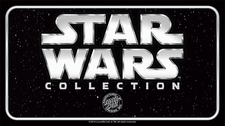 全世界で限定発売のスケートボード【Star Wars × Santa Cruz Collection】