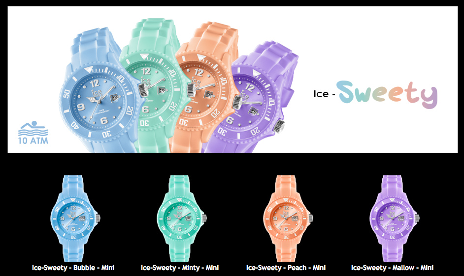 #FASHION: キュートでおいしそうなキャンディーカラーのICE-WATCHが登場！夏トレンド、アイシーカラーを取り入れたオシャレ腕時計♡