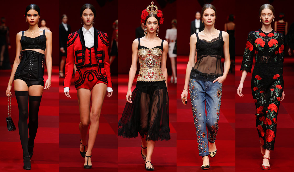 Dolce&Gabbana 2015 S/Sに注目！話題のMoschinoを超えた♡