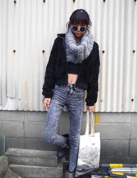 MIX&MATCH Snap Battleでハイウェストデニムの着回し#2をUP！#OOTD