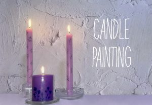 自宅で簡単に出来る！#キャンドルペインティング #candlepainting