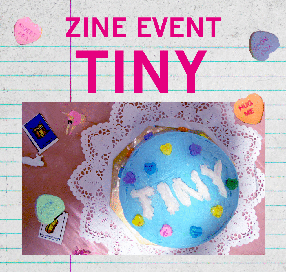 私主催、ZINE雑貨販売交流イベントTINYを開催しました！！#event#tinyzine