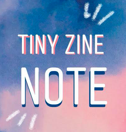 TINYZINEよりZINE作りに最適なダウンロード式ノートを販売！　#tinyzine_note