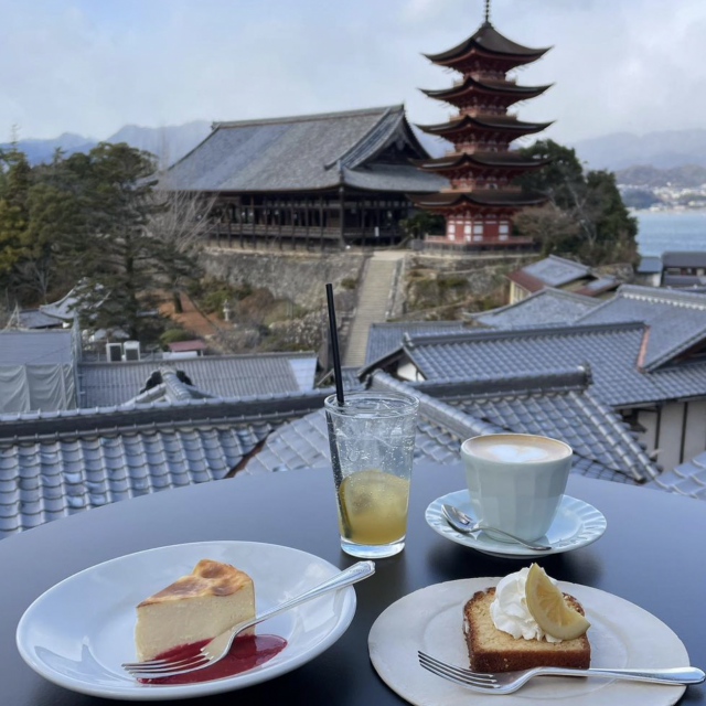 宮島カフェ「天心閣」：絶景と美味しいコーヒーで癒されるひととき