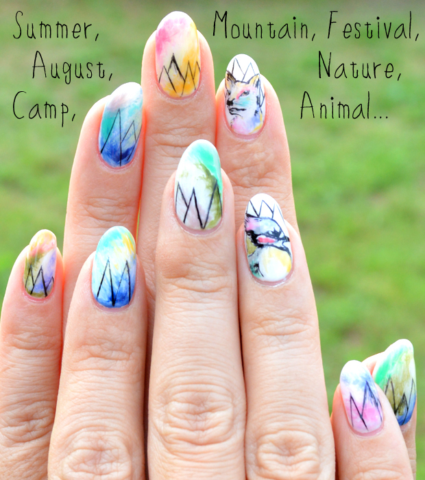 夏の楽しみがいっぱい詰まった8月へ期待を込めたNewネイル #summernails