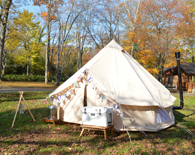 紅葉シーズンの北海道秋キャンプ Camp Hokkaido 女性におすすめのテント Nylonブログ ファッション ビューティ カルチャー情報