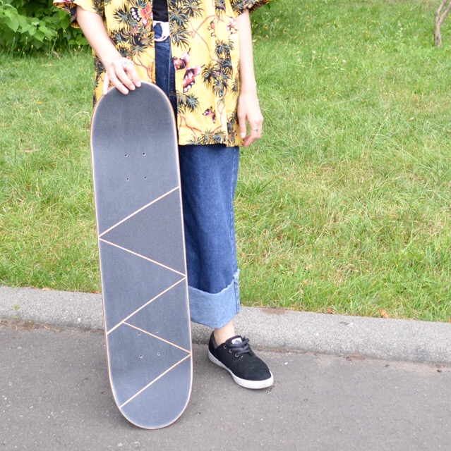 スケートを買ったらデッキテープの貼り方で遊んでみよう Sk8 Skateboard Nylonブログ ファッション ビューティ カルチャー情報