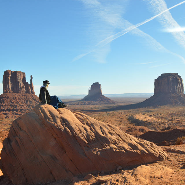 一生の記憶。モニュメントバレーの初日の出 #アメリカ放浪 #ネイティブアメリカン #MonumentValley