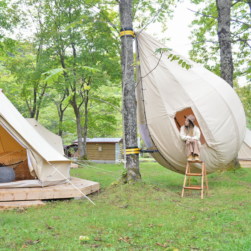 日本初のまゆテントも!最新アウトドアサウナと注目グランピング施設が登場! #北海道 #上川町