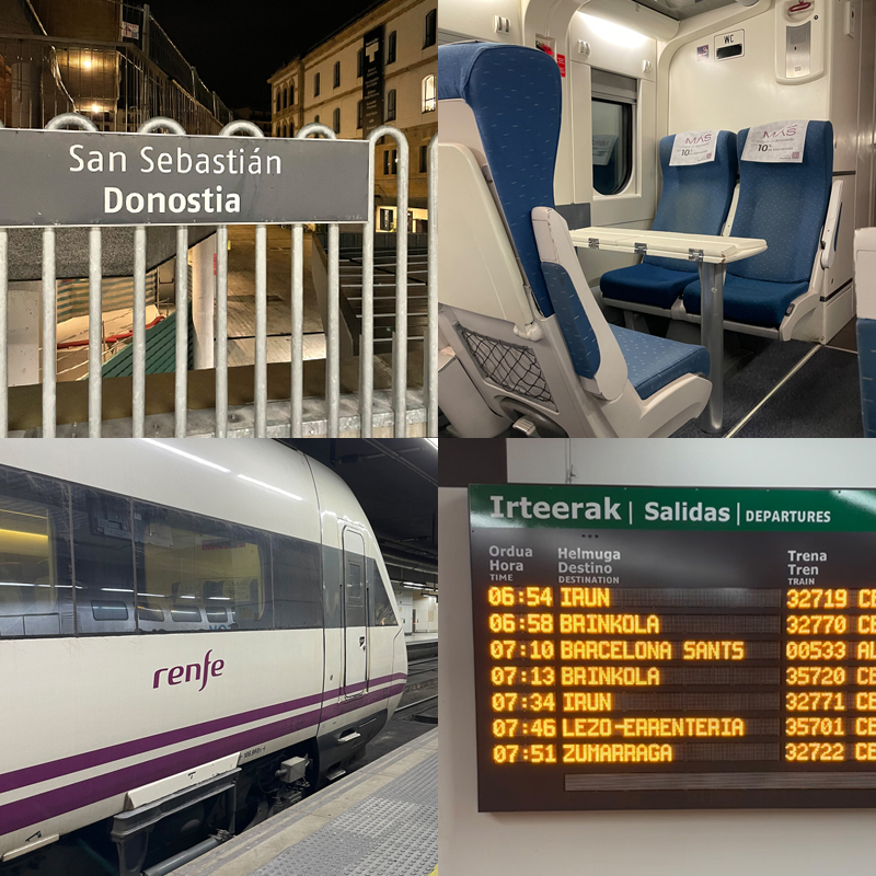 6時間の列車旅【スペイン】サン・セバスチャンからバルセロナへの行き方
