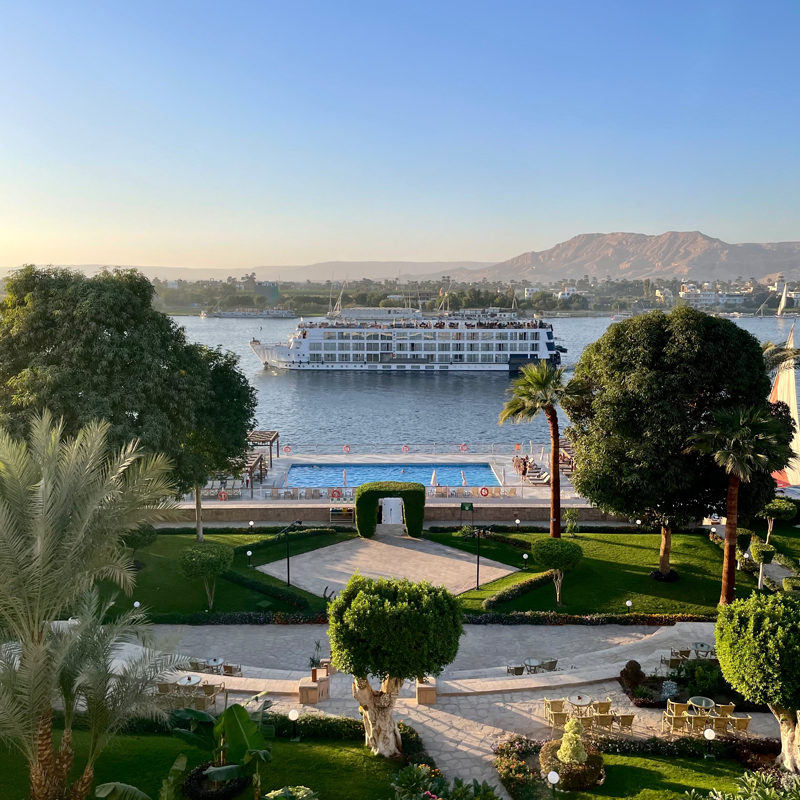 目の前に広がるナイル川が絶景!【エジプト】ルクソールのおすすめホテル