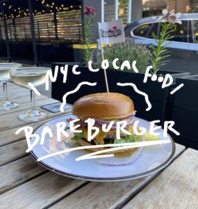 [NYC留学記] ニューヨークのミシュラン認定ギルティフリーのハンバーガー ＊BARE BURGER＊が日本でも食べれたらしい　#ベアバーガー #BAREBURGER  #ニューヨーク