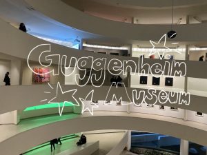 初めて行けたニューヨークのGuggenheim（グッゲンハイム）美術館