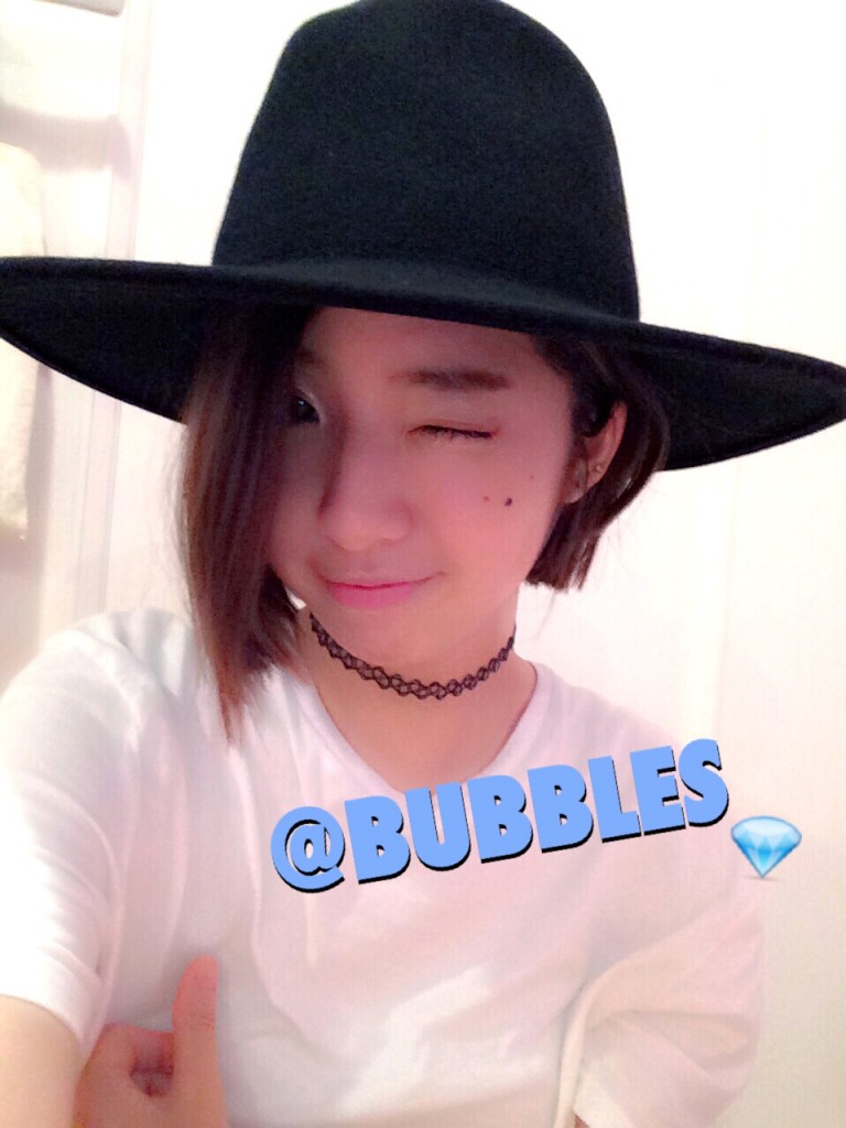 購入品 @Bubblestokyo ! 理想のつば広ハットにやっと出会えた♥ &チョーカーもね！  #shopping