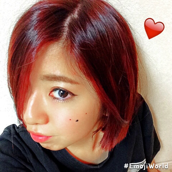 念願のショート×赤髪に！今回もノーブリーチで成功♥ #RedHair #TNB