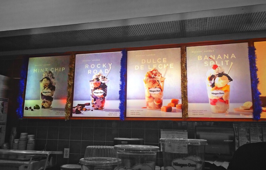 どこで食べられるの!? と必ずきかれるHäagen-Dazsの #SUNDAE はショッピングのお供にマスト！ #icecream