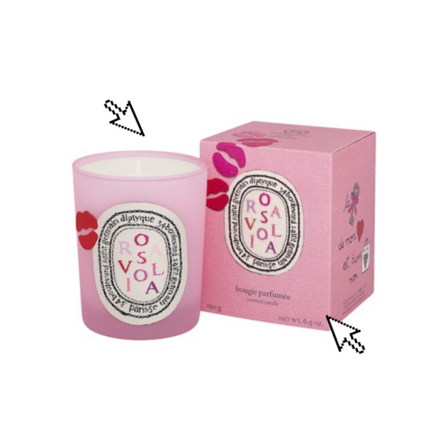 バレンタインシーズンにピッタリな #diptyque × Olympia Le-Tan のキャンドルはいかが？♡ #fragrance