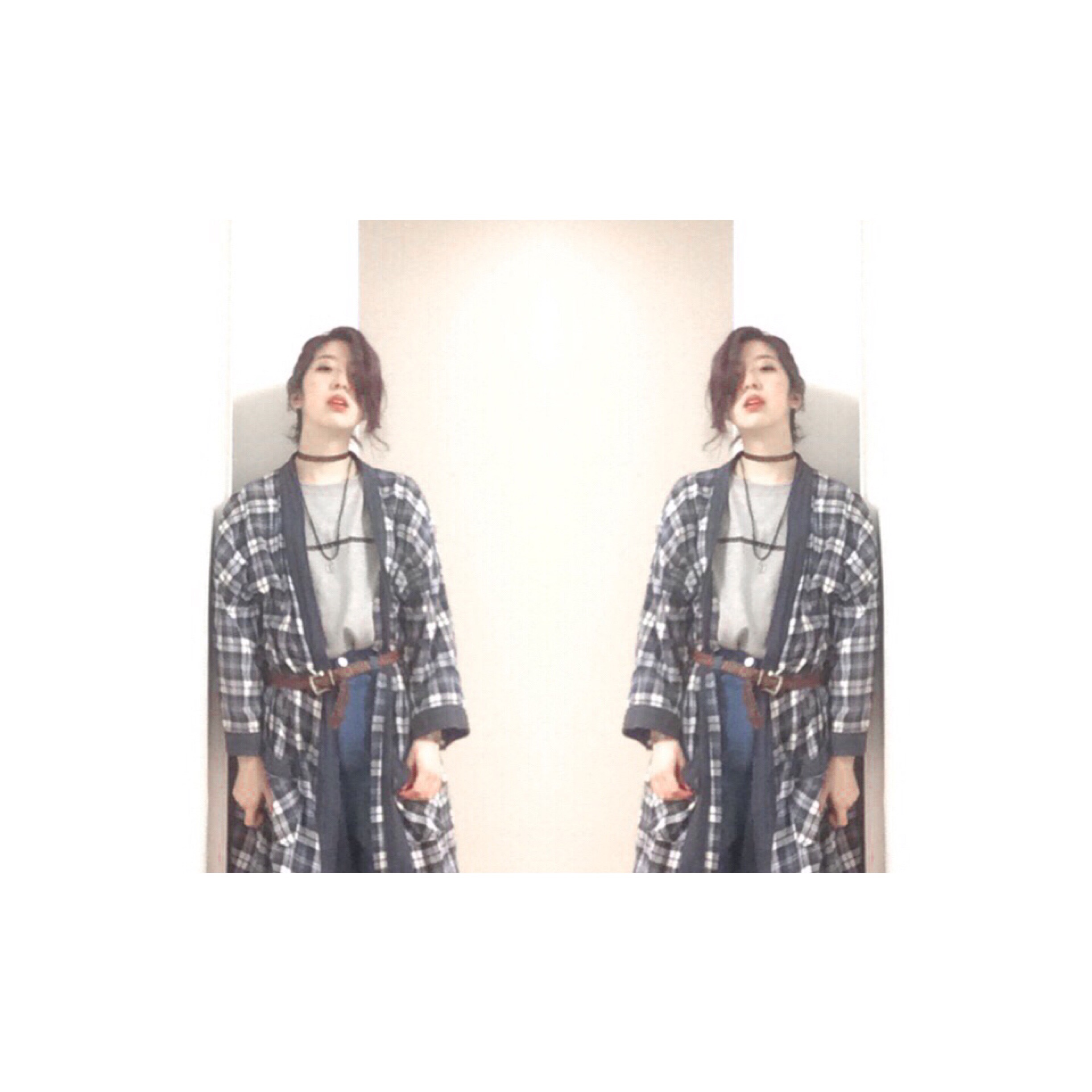 PAJAMA用のローブ×ベルトで、縦のシルエットを活かしてスタイルアップを狙え！ #OOTD #vintage