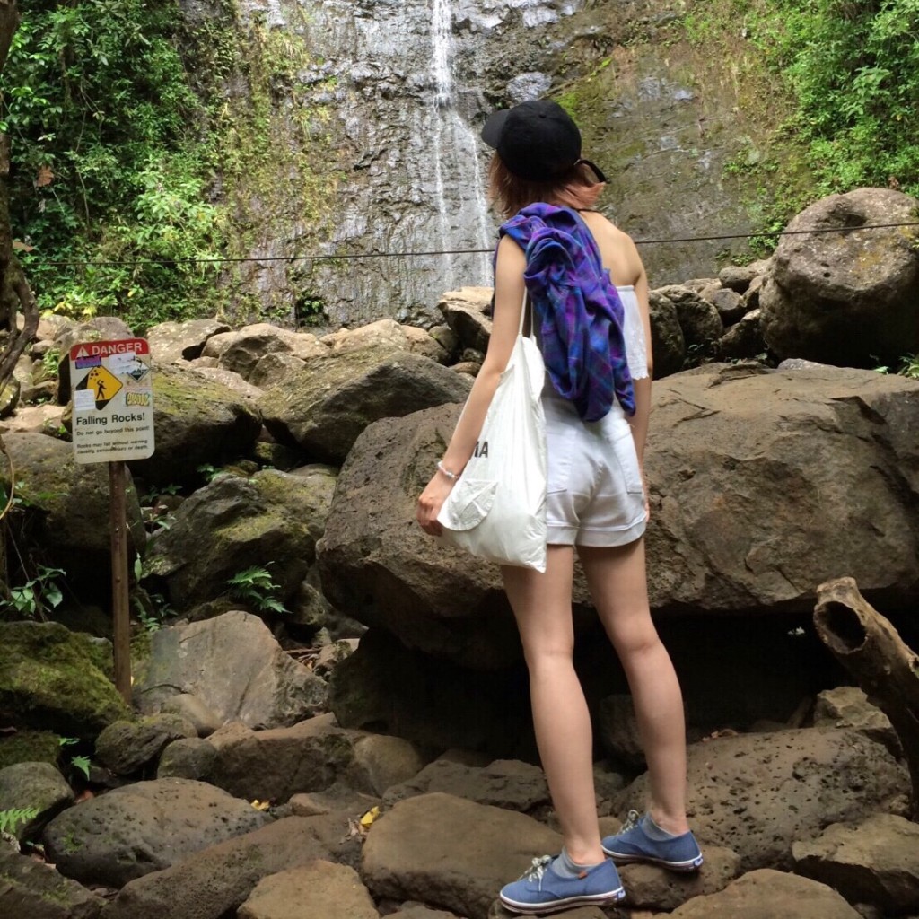 映画 #JurassicWorld のロケ地「マノアの滝」を実際に歩いてみた♡ #HAWAII #MOVIE
