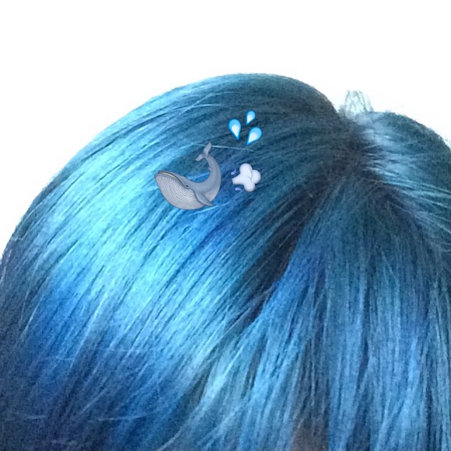 久々に派手髪に♡ #SKYBLUE × #PINK のMIXです。 #dyehair #無加工