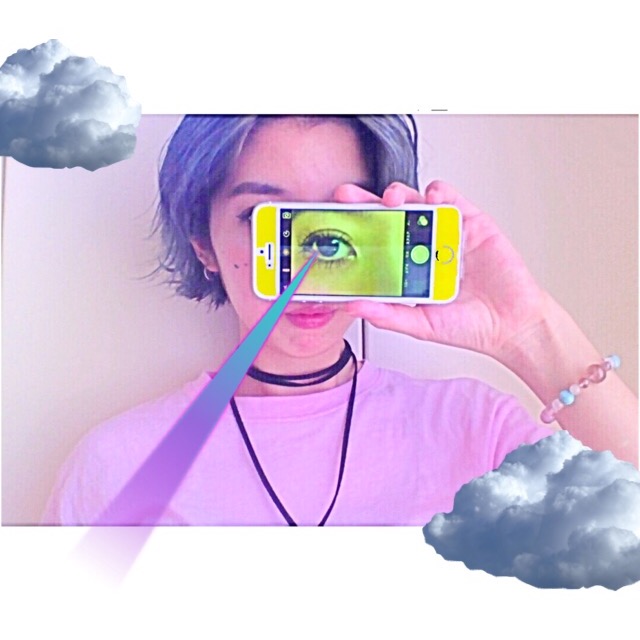 #MacBook の #Photobooth を使ってコラージュな #SELFIE が撮れるぞ！みんな！ #ART