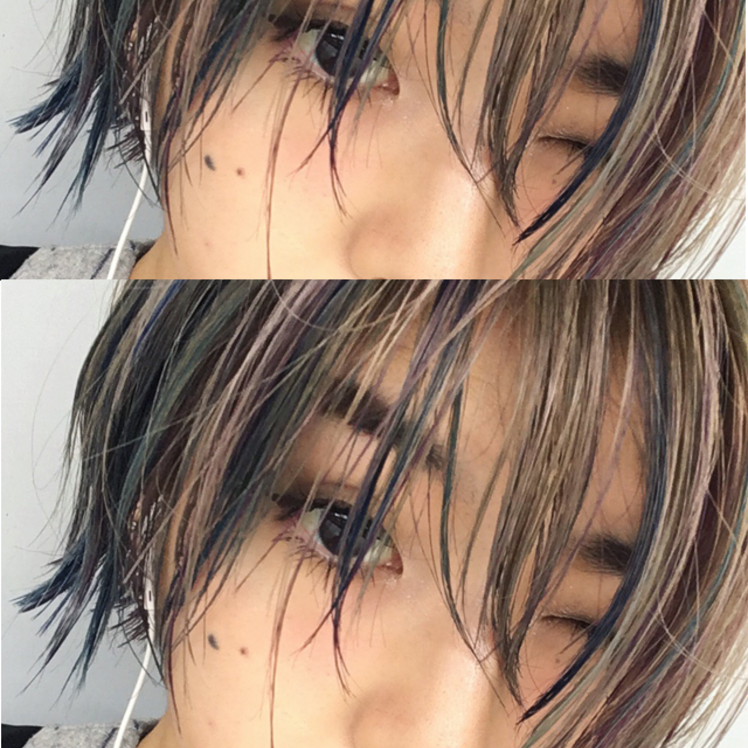 3WAYの前髪をつくってプチイメチェン & 色とりどりのメッシュカラーのススメ♡ #Hairstyle #DaB