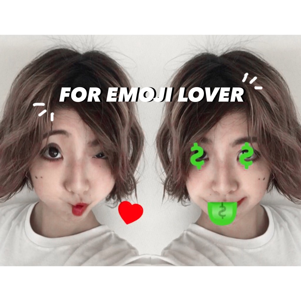 自分の顔が #EMOJI に変化する…！？ CUTEでちょっと笑えるウワサの #APP を実際にやってみた♡