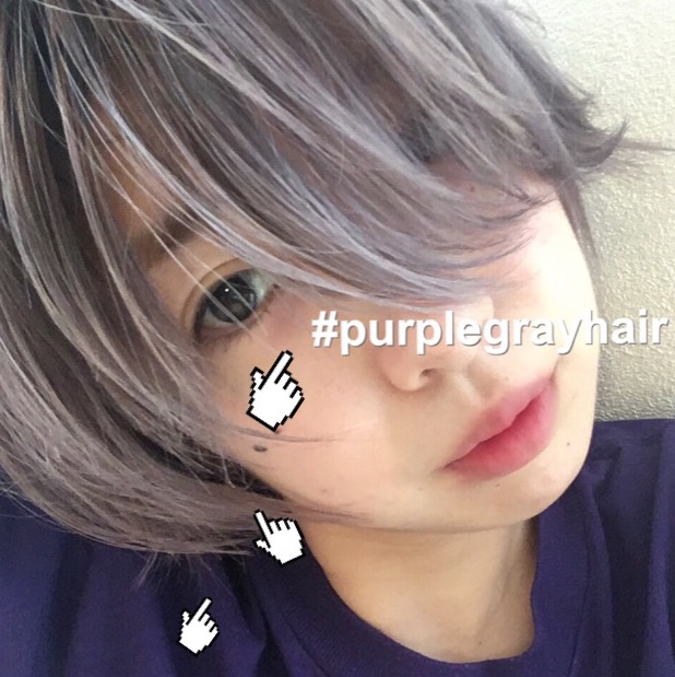 #PURPLEGRAYHAIR で白に近いハイトーンを目指せ♡ 気になる必要なブリーチ回数は？