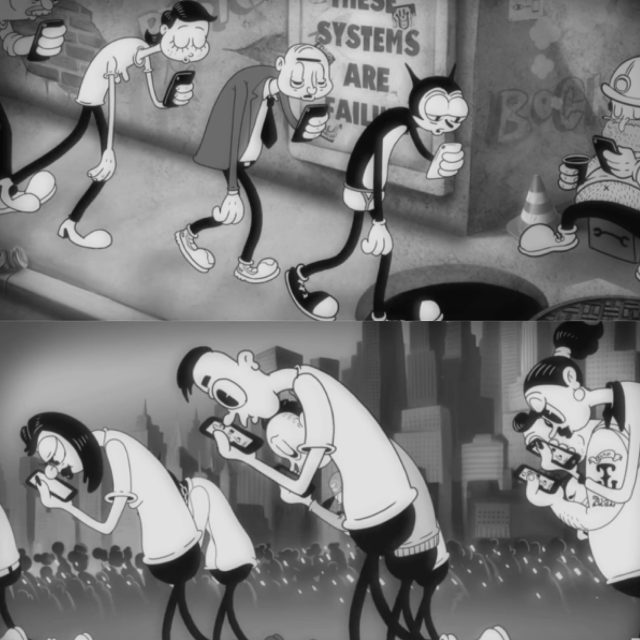 スマホに依存した狂気の世界の果てを描いた衝撃のショートアニメ、あなたはどう感じた？ #SteveCutts #musicvideo