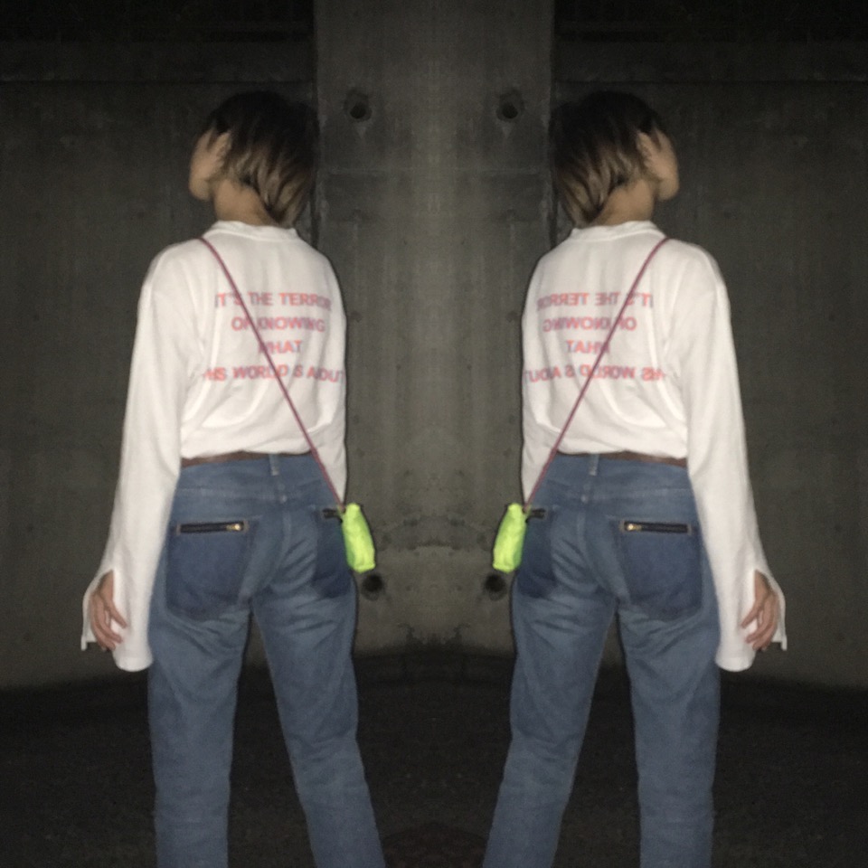 できるのは今の時期だけ！アウターなしの #ロンT 着こなし講座。 #OOTD4NYLONJP