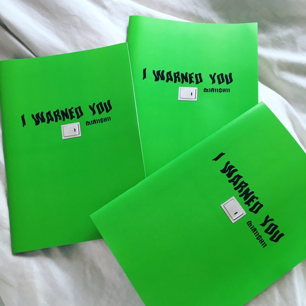 マストチェック♡ 代官山 #蔦屋書店 で、私のCOLLAGE ZINE “I WARNED YOU”が購入できるようになりました！ #ARTWORK #miriishii