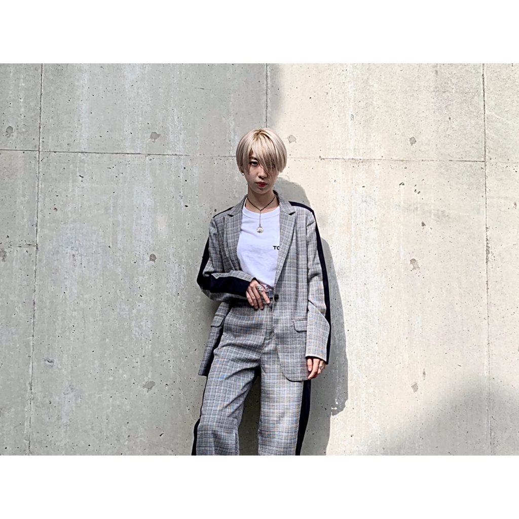 チェックのセットアップは…とことんブリティッシュ×メンズライクに攻めろ！#OOTD4NYLONJP #CIELAIR