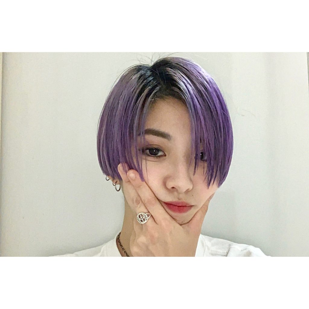 #PURPLEHAIR : #DRAGONBALL の #トランクス ルックで2018年は締めくくるぞ！