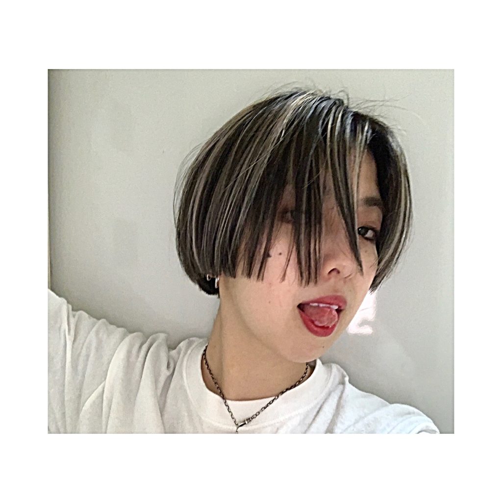 #NEWHAIR : コントラスト強めのハイライトカラーのススメ♡ #haircolor #DaB