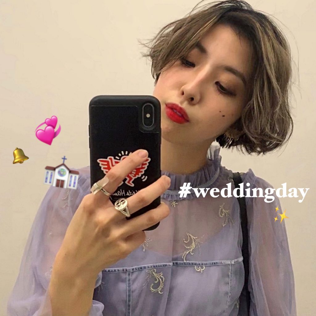 冬や春の入り口の肌寒いシーズン、 #結婚式 のオススメコーディネート♡ #OOTD4NYLONJP #WEDDINGDAY