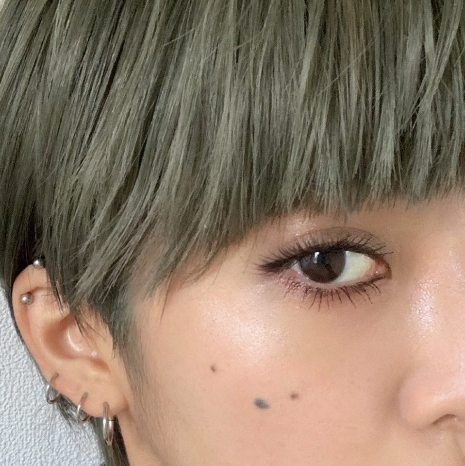 初のカーキに #HAIRCOLOR をチェンジ❤︎ 色落ちもかわいいので秋冬のカラーにオススメ。 #KHAKIGREEN