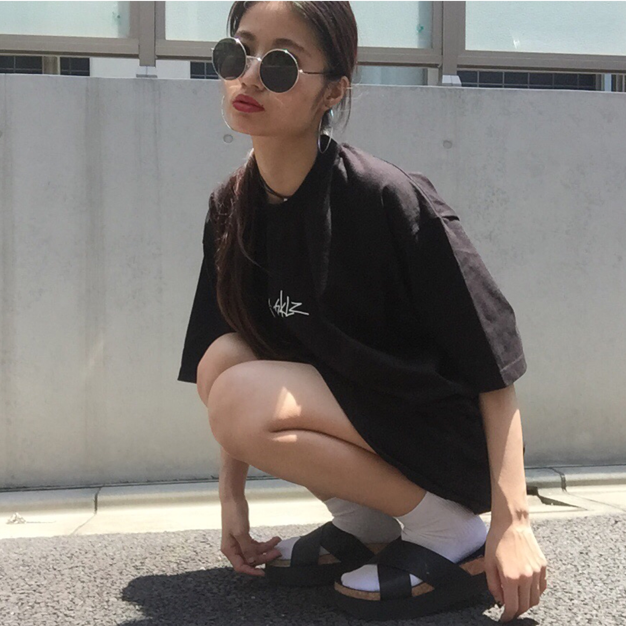 あえて メンズxlサイズで ゆるカワ女子 着まわし必須アイテム Tシャツ ガールズ Nylonブログ ファッション ビューティ カルチャー情報