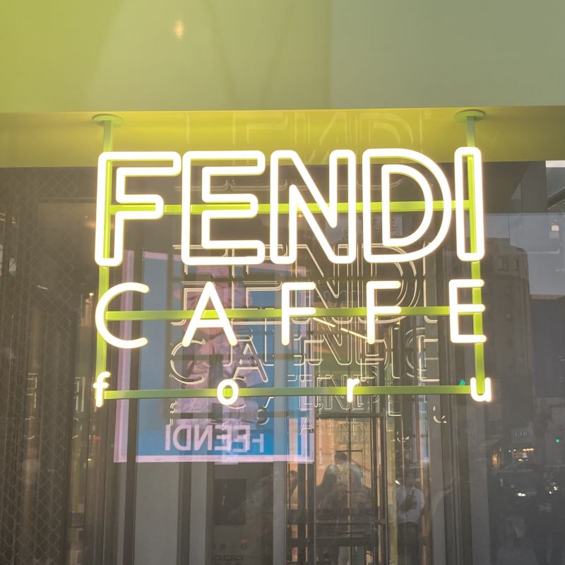 【11月23日までの期間限定コラボカフェ】FENDI CAFFE by foruに行ってきました❤︎