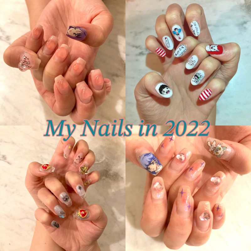 【ワンホンネイルから痛ネイルまで】My Nails in 2022♡