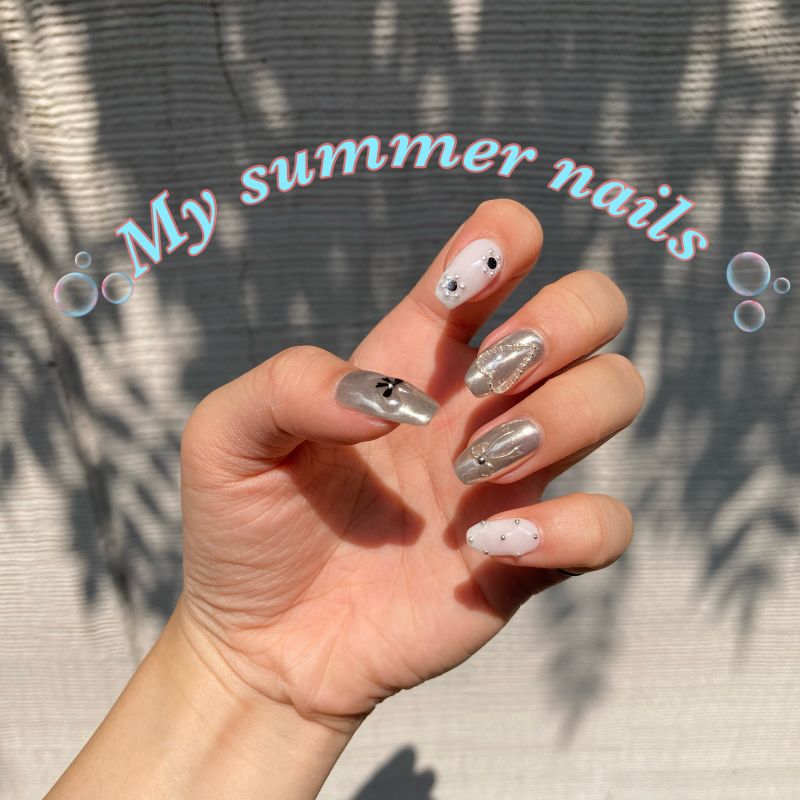 【指先から気分高めてこ⤴︎】MY SUMMER NAILS💅