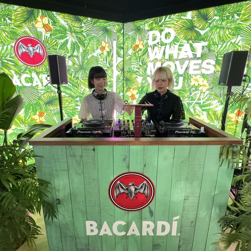 BACARDI SOUND DISTILLERY HOUSE #Bacardi #バカルディ #音楽蒸留所 #tofubeats #AileTheShota