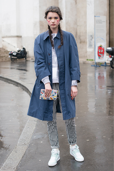 Fashion モードな着こなしに注目 パリコレクション中のストリートスタイル特集 Nylon Japan