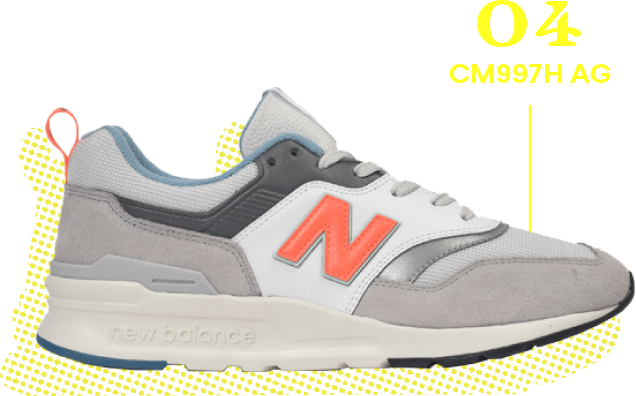 【新品未使用】ニューバランス 997h ホワイト×ターコイズ オンライン ショッピング 通販ファッション - New Balance 997H