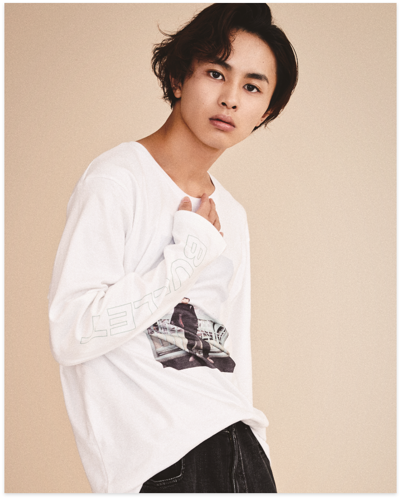 超人気 専門店 超特急 タクヤ NYLON ロンT ロングTシャツ